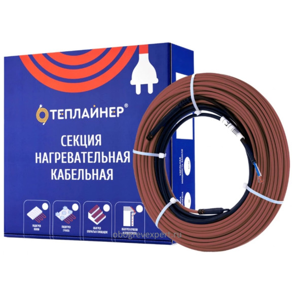 Кабель для обогрева грунта в теплице Теплайнер AGRO 300 Вт, 30 метров Кабель для обогрева грунта в теплице Теплайнер AGRO 300 Вт, 30 метров
