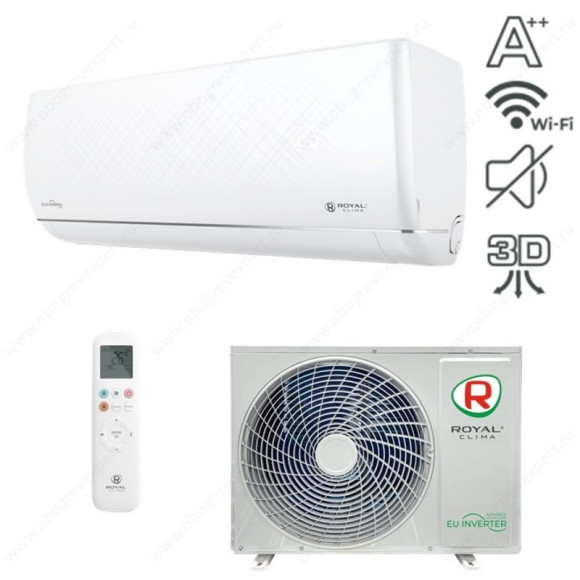 Настенная сплит-система Royal Clima Renaissance DC EU Inverter RCI-RNS35HN Настенная сплит-система Royal Clima Renaissance DC EU Inverter RCI-RNS35HN
