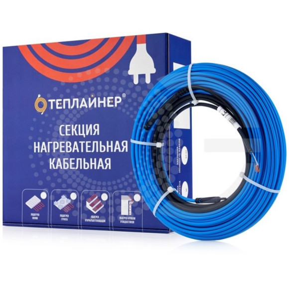 Греющий кабель Теплайнер Floor СТПК-20, 1700 Вт, 85 метров